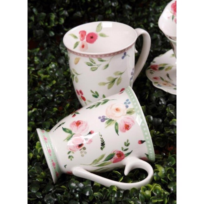 Cryspo Trio Koupa Porselanis 'PRIMAVERA BLUE' 330cc 2809825